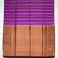 Purple Color Soft Silk Saree With Zari Work on Pallu In Surprise
