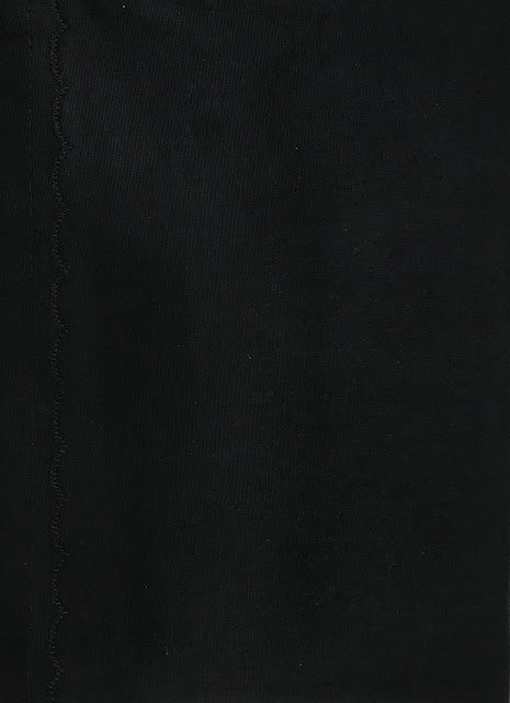 Attractive Black Colored Cotton Thread Sequins Work Saree Petticoats