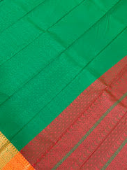 Beautiful Green Color Art Silk Saree In Yuma