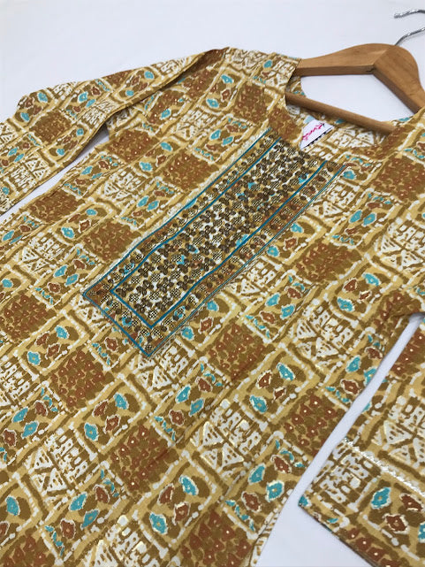 Yellow Color Rayon Kurti In Suncity