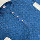 Blue Color Cotton Sequins Work Kurta  Set In Yuma