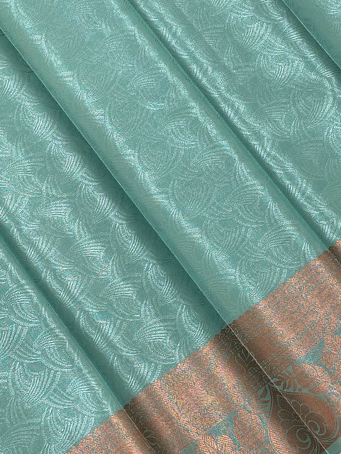 Charming Light Green Color Art Silk Saree In Yuma