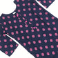 Blue Color Rayon Printed Work Kurti In Mesa