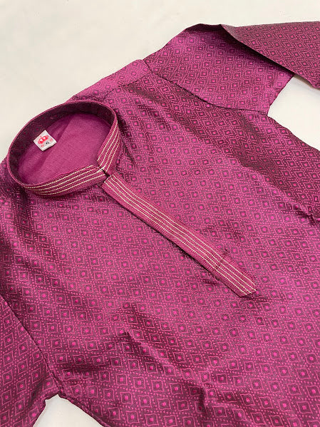 Purple Color Kurta Set In Douglas