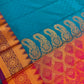 Blue Color Soft Silk Saree With Zari Work In Surprise