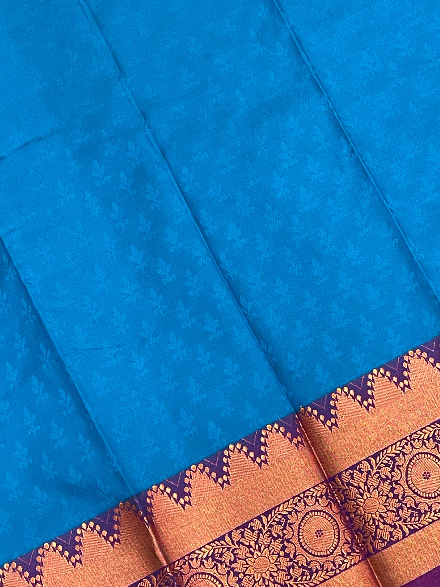 Blue Color Soft Silk Saree With Zari Work In Suncity
