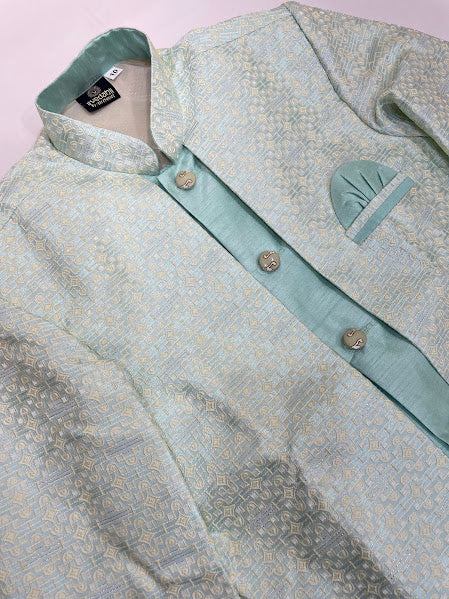 Sky Blue Color Sherwani Suits In Mesa