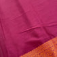 Maroon Color Mysore Silk Saree With Zari Work In Chandler