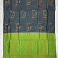Amazing Green Color Art Silk Saree With Zari Work In Mesa