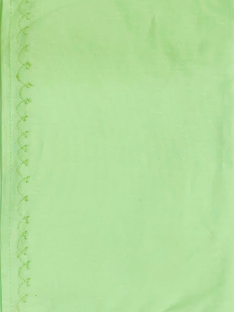 Light Green Color Women's Cotton Thread Work Readymade Petticoat Near Me 