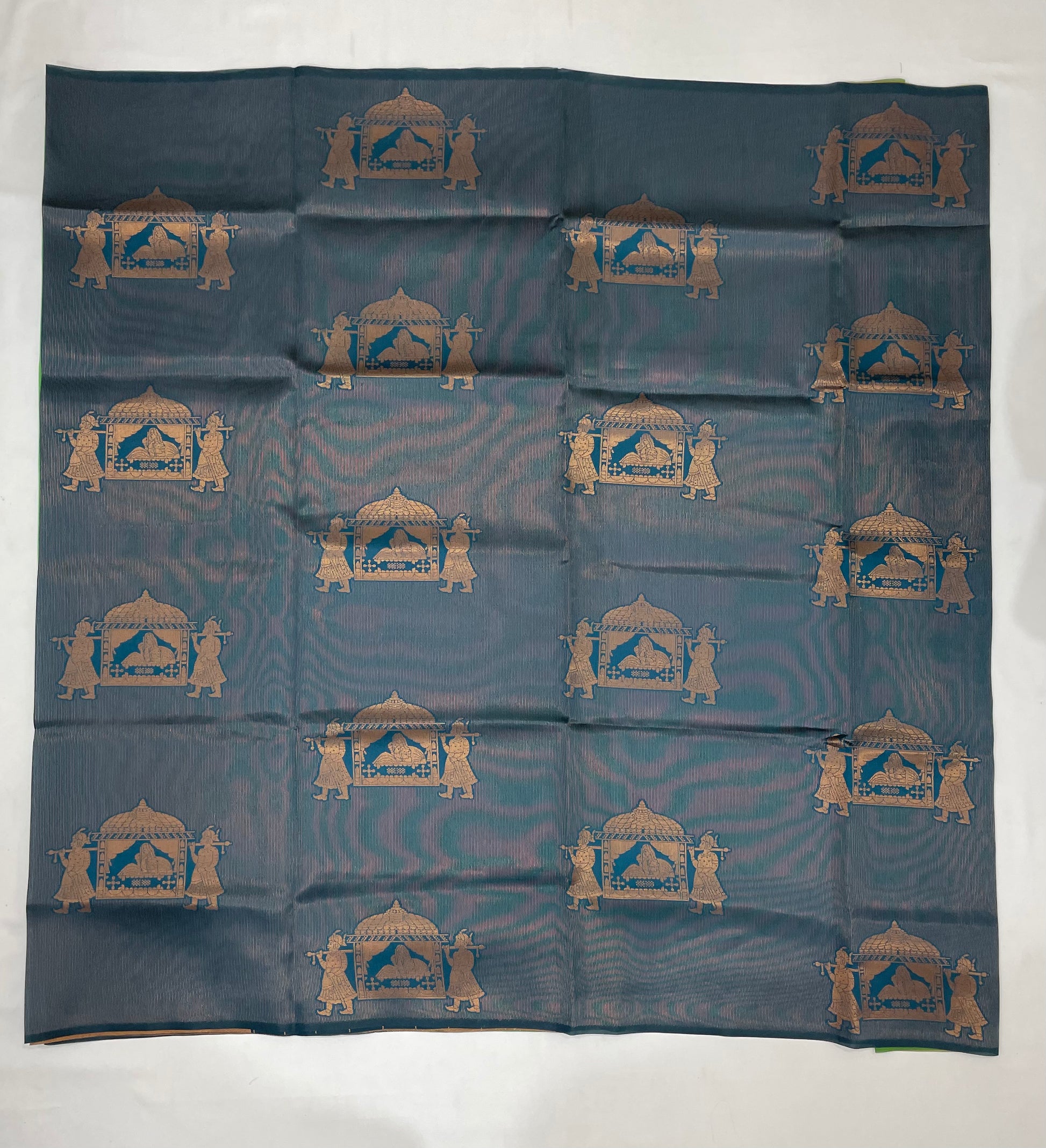 Amazing Green Color Art Silk Saree In USA