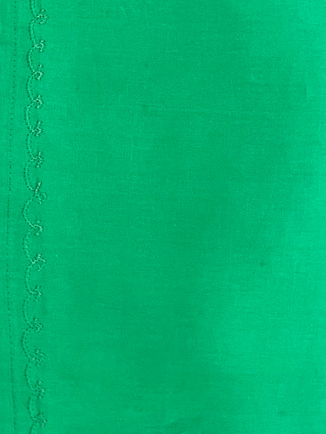 Green Color Women's Cotton Thread Work Readymade Petticoat Near Me