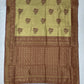 Gold Color Tissue Silk Saree With Designer Blouse In Mesa
