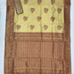 Gold Color Tissue Silk Saree With Designer Blouse In Yuma