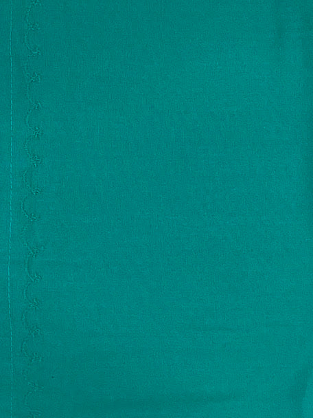 Elegant Green Color Women's Cotton Thread Work Readymade Petticoat Near Me