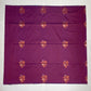 Purple Color Soft Silk Saree With Zari Work In Mesa