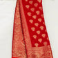 Designer Georgette Saree With Butta Motifs And Rich Pallu in Sun City