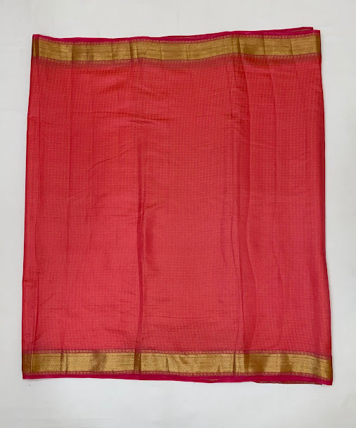 Charming Pink Color Silk Cotton Saree In Phoenix