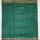 Dark Green Colored Silk Cotton Saree In Tempe