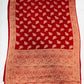 Attractive Red Color Designer Georgette Saree In USA