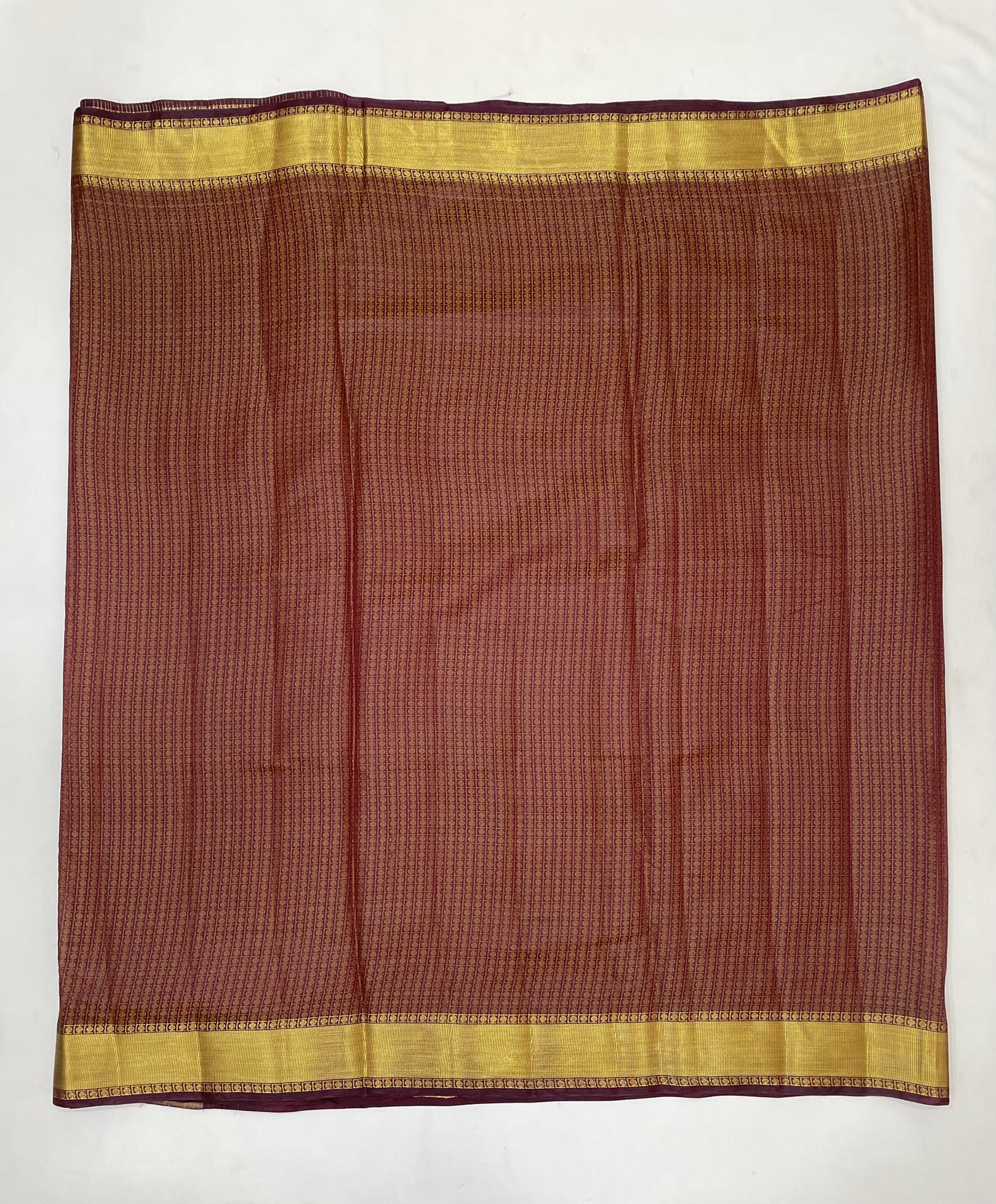 Maroon Color Art Silk With Gold Zari Work Saree In USA