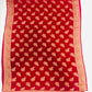 Wonderful Red Color Designer Georgette Saree With  Rich Pallu