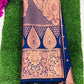 Printed Copper Zari Work Sarees In Tucson