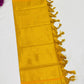 Charming Yellow Color Silk Shawl (Ponnadai) For Guest Near Me