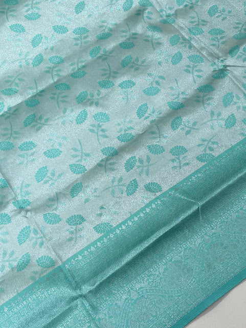 Sky Blue Color Art Silk Saree In Chandler