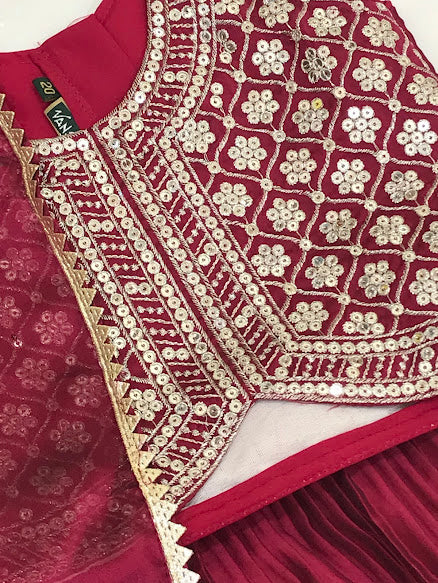 Embroidery Work Lehenga Choli In Sedona