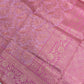 Beautiful Pink Color Art Silk Saree In Yuma