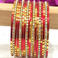 Gold Plated Smooth Finishing Bangles In USA