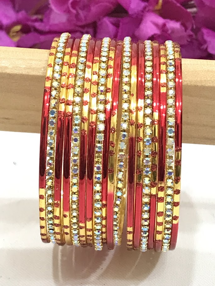 Gold Plated Smooth Finishing Bangles In USA