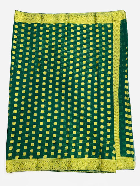 Green Color Designer Georgette Saree In USA