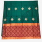 Lovely Green Colored Soft Silk Saree With Fancy Pallu In Mesa