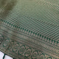 Green Color Art Silk With Zari Work Saree In Tempe