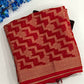 Saree With Flower Motifs And Fancy Tassels In Cochise