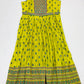 Charming Yellow Colored Embroidery Work With Silk Cotton Kurti With Dupatta In Yuma