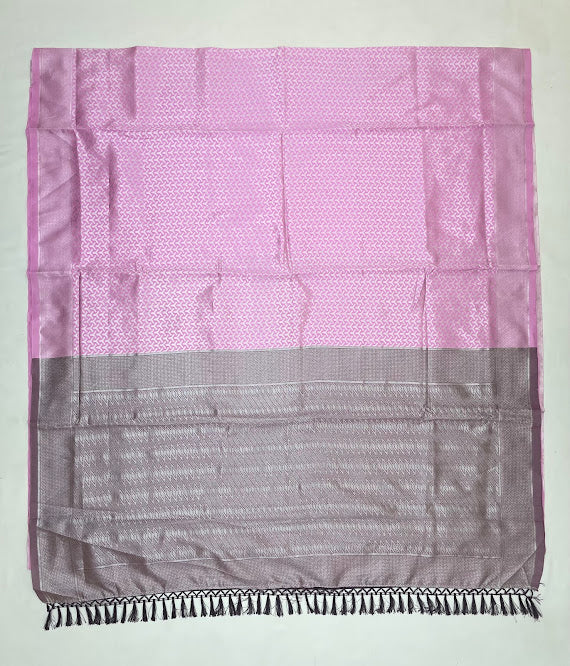 Pink Color Art Silk With Zari Work Saree In USA