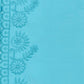 Light Blue Color Thread Work Cotton Petticoat In USA