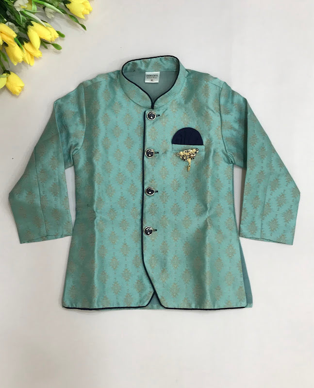 Sherwani Suit With Brooch Pin In Chandler