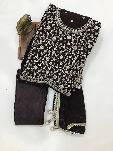 Charming Dark Purple color  Salwar Suits For Women In Yuma