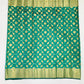 Gorgeous Teal Green Color Raw Silk Saree With Zari Work  In Suncity