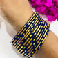 Blue Color Glass Bangles With New Designs Near Me