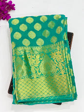 Green Color Designer Georgette Saree Near Me