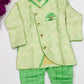 Appealing Green Color Boys Kurta With Pajama Set In Phoenix 