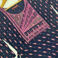 Dark Blue Color Embroidery And Sequins Work Kurti In Sedona