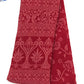 Pretty Red Color Georgette And Chiffon Saree For Women