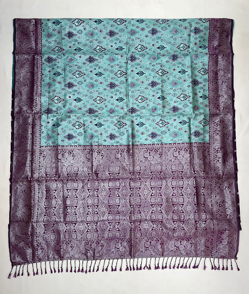 Charming Sea Green Color Art Silk Saree In Tempe