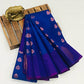 Dazzling Blue Colored Art Silk Saree In Seligman